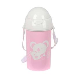 Botella de Agua Safta Koala Rosa PVC 500 ml