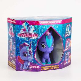 Unicornio crystalverse classic para cristalizar. incluye 1500 cristales,pegamento,aplicador y manual de instrucciones. - modelos surtidos