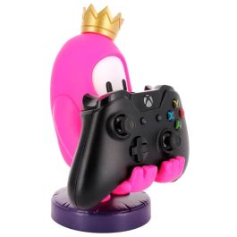 EXQUISITE GAMING Cable Guy Soporte Universal para Mandos y Móviles Fall Guys 20cm Compatible PlayStation, Xbox y Smartphones