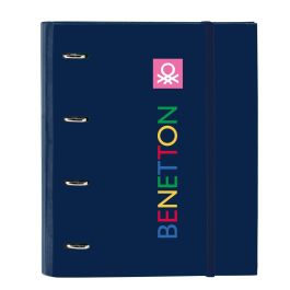 Carpeta de anillas Benetton Damero Azul marino 27 x 32 x 3.5 cm Precio: 17.99000049. SKU: B1JZW2D6C6