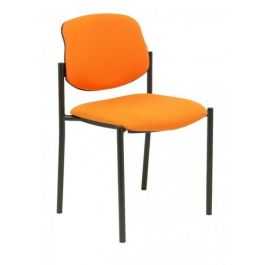 Silla Piqueras Y Crespo Villalgordo Confidente Chasis Negro Asiento Y Respaldo Tapizados Bali Naranja Precio: 138.69000035. SKU: S5703137