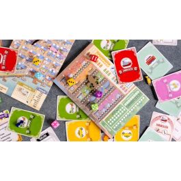 Transcend Games Juego de Mesa French Quarter - Juego Estratégico Ambientado en el Barrio Francés de Nueva Orleans para 1+ Jugadores