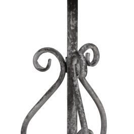 Mesita Gris Metal 36 X 36 X 61 cm