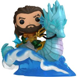 Funko POP Ride Deluxe Figura Aquaman y el Reino Perdido Aquaman on Storm
