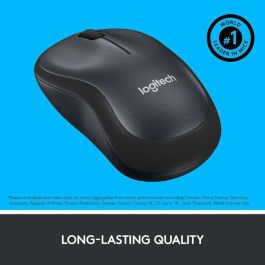 Ratón Inalámbrico Logitech Silent M220/ Hasta 1000 DPI/ Gris Marengo Ratón Inalámbrico Logitech Silent M220/ Hasta 1000 DPI/ Gris Marengo