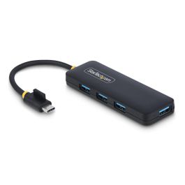 Hub USB-C 4 Puertos Startech H5C4A-USB-HUB Negro Hub USB-C 4 Puertos Startech H5C4A-USB-HUB Negro