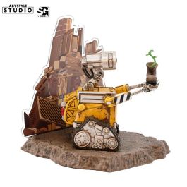 Abystyle Figura Disney Wall-E 10 cm con Planta en Zapato Colección Snapshot Gallery (SG) de Pixar