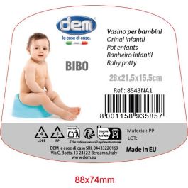 Inde Orinal Infantil Bibo - 21.5 cm Ancho x 15.5 cm Alto x 28 cm Largo (12 Unidades)