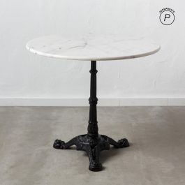Mesa Comedor Blanco-Negro Metal-Mármol 80 X 80 X 71 cm Precio: 270.0115. SKU: B1JCAKHS78