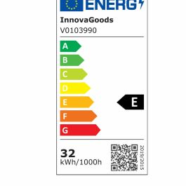 Ventilador de Techo con Luz LED y 4 Aspas Retráctiles Silteez InnovaGoods Plateado 80 W Ø49-104 cm