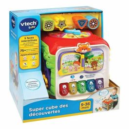Vtech Cubo de Descubrimientos Interactivo Electrónico con 5 Lados de Juego para Bebés a Partir de 9 Meses Precio: 56.50000015. SKU: S7166074