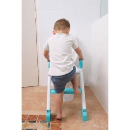 Reductor de inodoro - DREAMBABY - STEP-UP - Orinal de entrenamiento - 2 etapas ajustables - Aqua