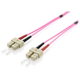 EQUIP 255529 Cable de Fibra Óptica Multimodo Duplex OM4 SC a SC, 0.5m, Violeta Precio: 25.4999998. SKU: B1D38HML93