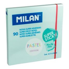 Milan Bloc Notas Super Adhesivas 90H 76x76 mm Edición Pastel Azul Precio: 0.69000008. SKU: B17AMFEZKW