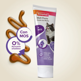 Pasta de Malta para Gatos 100 gr - Ayuda a Evacuar Bolas de Pelo y Mejora la Digestión Precio: 7.59. SKU: B1CXVVALYC