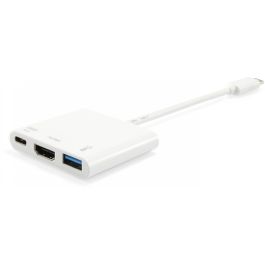 EQUIP Adaptador USB-C a HDMI, USB 3.0, 60W PD, 15cm Blanco Precio: 34.50000037. SKU: B18FEHKX8X