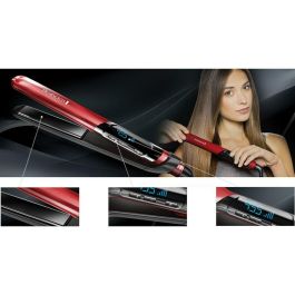 Remington S9600 Plancha de Pelo de Seda Cerámica Avanzada, Placas XL 110mm, Temp. 150-240°C, Calentamiento Rápido, Estuche