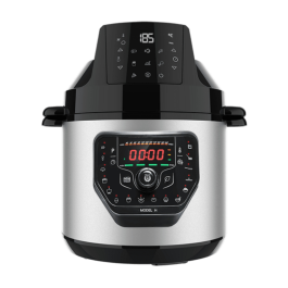 Cecotec 02035 Olla Multi-Cocción 6 L Negra con Air Fryer, 27 Programas, Tapa Abatible, Antiadherente y Programable Precio: 143.49999961. SKU: B19SP2P2AH