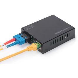 Digitus DN-82120-1 Convertidor de Medios Gigabit Multimodo SC, 1000 Mbit/s, 500m