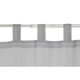 Visillo Urban DKD Home Decor Gris Claro 260 x 140 cm (2 Unidades) Visillo Urban DKD Home Decor Gris Claro 260 x 140 cm (2 Unidades)