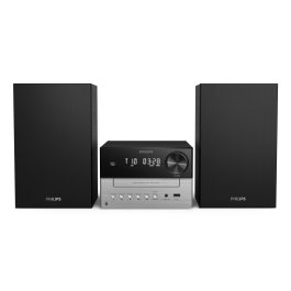 Philips TAM3205M2/77 sistema de audio para el hogar Microcadena de música para uso doméstico 20 W Negro, Plata Precio: 110.88999988. SKU: B1HXP9N8XP