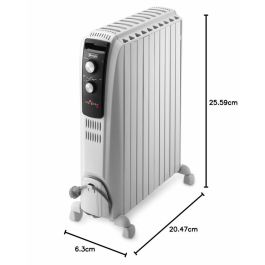 Radiador de Aceite DeLonghi TRD51025 Blanco