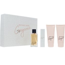 Michael Kors Gorgeous! Estuche 4 piezas Eau de Parfum (100ml+10ml), Gel, Loción. Floral Amaderado