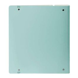 Carpeta Con Recambio Safta Din A4 Cuadro 5 mm Polipropileno Foam 4 Anillas 35 mm Azul Claro Carpeta Con Recambio Safta Din A4 Cuadro 5 mm Polipropileno Foam 4 Anillas 35 mm Azul Claro