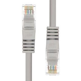 ProXtend Cable Ethernet CAT5e U/UTP de Cobre PVC 7m Gris Reforzado y con Protección Anti-Enganches