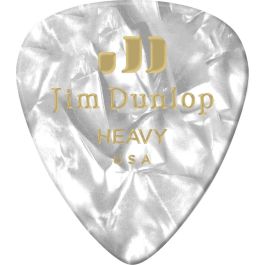 Dunlop Pack 12 Púas Genuine Celluloid Blanco Perlado Heavy para Guitarra Eléctrica y Acústica Precio: 6.50000021. SKU: B196ST5BZL