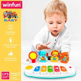 Piano de juguete Winfun 26 x 11 x 15 cm (4 Unidades) Piano de juguete Winfun 26 x 11 x 15 cm (4 Unidades)