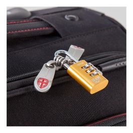 Ifam Candado Combi30 Amarillo 30mm Arco Ø5mm Combinación Cuerpo Aluminio Arco Acero Cromado