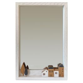 Espejo de pared DKD Home Decor Blanco Casas Urbano 36 x 4 x 60 cm Precio: 56.50000015. SKU: S3032095