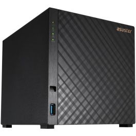 ASUSTOR AS1104T Drivestor 4 NAS Compacto, ARM RTD1296 Quad-Core 1.4GHz, 1GB DDR4, 4 Bahías 3.5" SATA III, 2.5GbE
