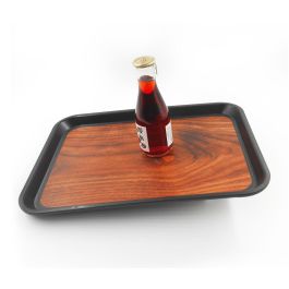 Bandeja Camarote Antideslizante Wood 41.5x30.5 cm - My Bar (12 Unidades) Bandeja Camarote Antideslizante Wood 41.5x30.5 cm - My Bar (12 Unidades)