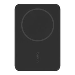 Belkin Powerbank Magnética Inalámbrica con Soporte, 5.000 mAh, Negro