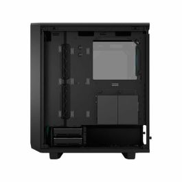 Fractal Design FRA7340172703839 Meshify 2 Compact Lite Torre ATX Negra con RGB y Cristal Templado Tintado para PC de Diseño