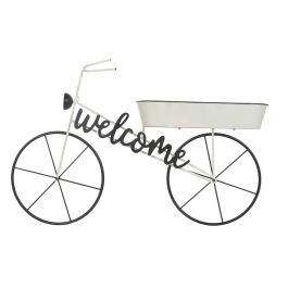 DKD Home Decor Expositor Terraza Y Jardin Blanco Negro 18 x 70 x 105 cm Welcome Bike Precio: 89.49999982. SKU: B1D28FKHNZ