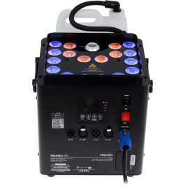 Algamlight Máquina De Humo Vertical Led 1500W Profesional Para Eventos Y Escenarios Con DMX y 18 LEDs RGBW
