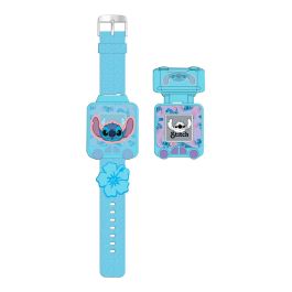 KIDS LICENSING Reloj digital educativo con juegos Stitch Disney