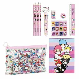 Cerdá Set Papelería Escolar Hello Kitty con Eva 22x14x0.5 cm – Ideal para Niños +3 Años Color Rosa