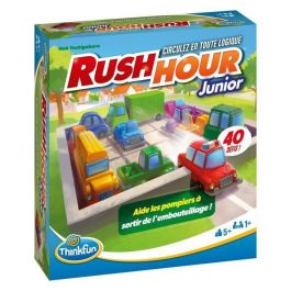 Ravensburger RAV00076604 ThinkFun Rush Hour Junior Juego de Lógica Puzzle Atasco de Tráfico 40 Desafíos 4 Niveles +5 Años