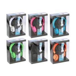 Auriculares de casco neon colores surtidos