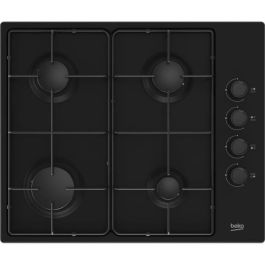 Placa de gas - BEKO - 4 fuegos - 60 cm - HIGG64123SB Precio: 186.9000001. SKU: B12E558B5L