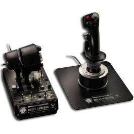 Thrustmaster HOTAS Warthog - Sistema de Control de Vuelo Avanzado para PC: Joystick de Precisión, Doble Acelerador y Panel de Control