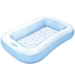 Piscina Hinchable para Niños Intex Rectangular Azul Blanco 90 L 166 x 25 x 100 cm (6 Unidades)