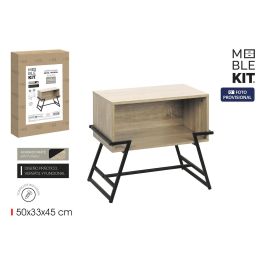 Moblekit Mesita Auxiliar Metal y Madera 50 x 33 x 45 cm (3 Unidades) Precio: 61.8899996. SKU: B1EYGH8TJF