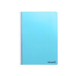 Cuaderno Espiral Liderpapel Folio Smart Tapa Blanda 80H 60 gr Rayado Nº46 Colores Surtidos 10 unidades