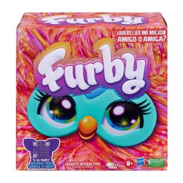 Hasbro Furby Naranja Coral - Juguete Interactivo con Reconocimiento de Voz, Modos de Juego y Lenguaje Humano