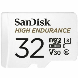 Tarjeta de Memoria Micro SD con Adaptador SanDisk SDSQQNR-032G-GN6IA